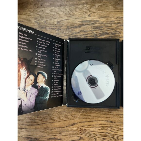 National Velvet DVD 1944 Drama Film Mickey Rooney Elizabeth Taylor Pre-Owned - Picture 4 of 4